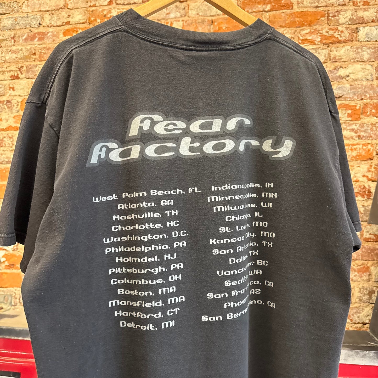 1999 Fear Factory Tour T-shirt XL