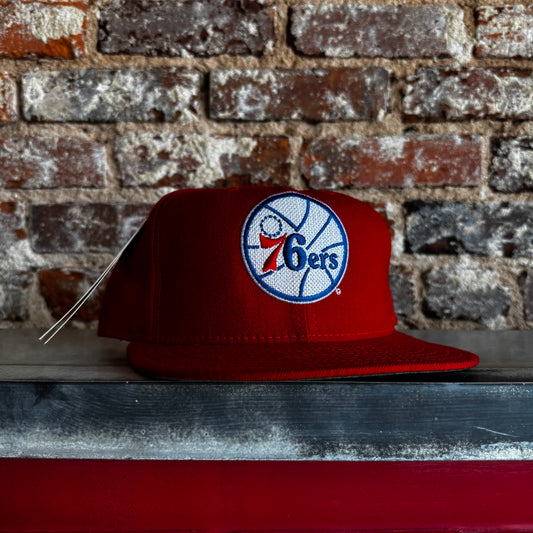 90’s Philadelphia 76ers New Era Fitted Hat 7 1/4