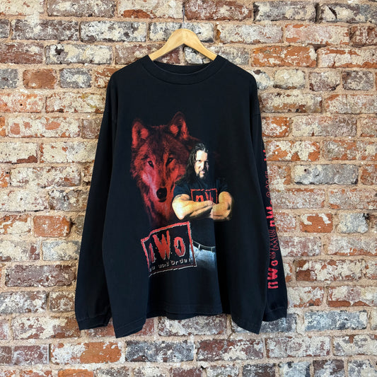 1998 WWF NWO Kevin Nash Wolf T-Shirt XL