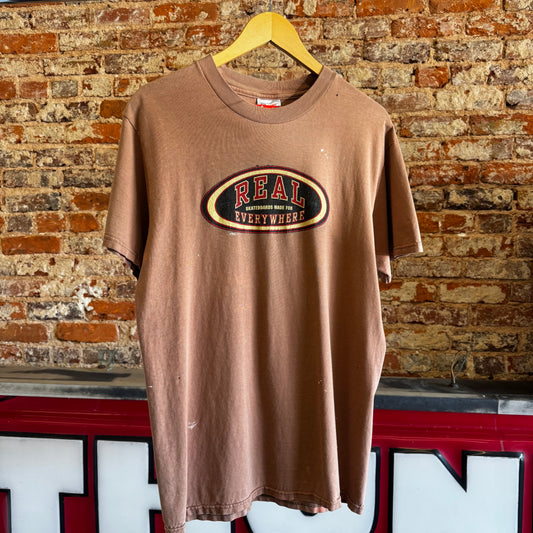 90s Real Skateboards Oval Logo T-Shirt M
