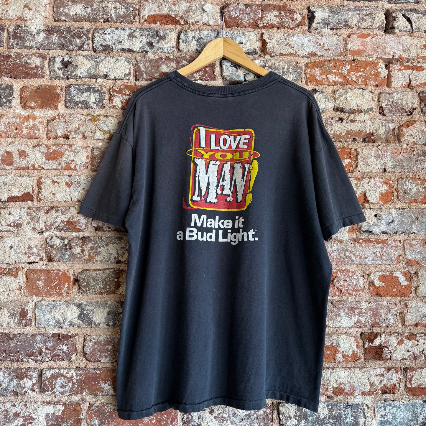 1996 Bud Light “I Love You Man!” T-Shirt XL