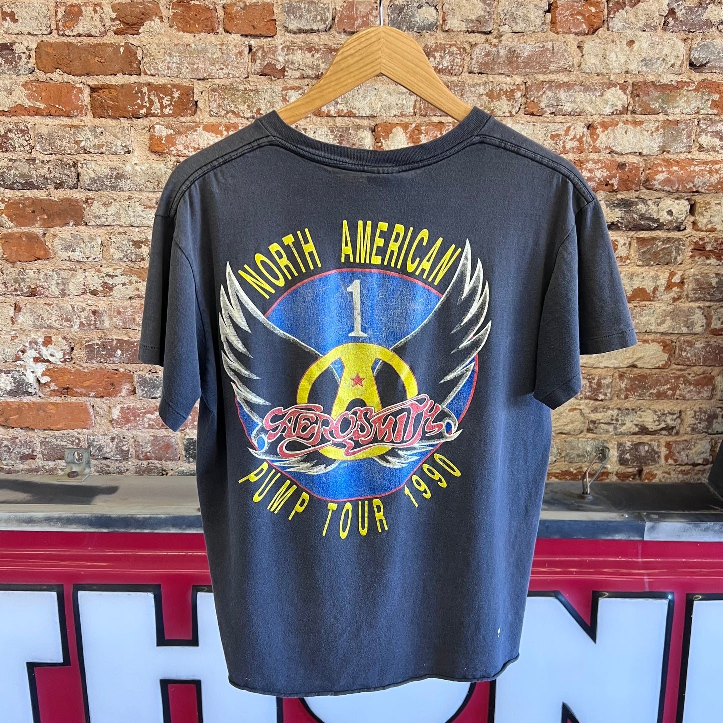1990 Aerosmith North American Pump Tour T-shirt