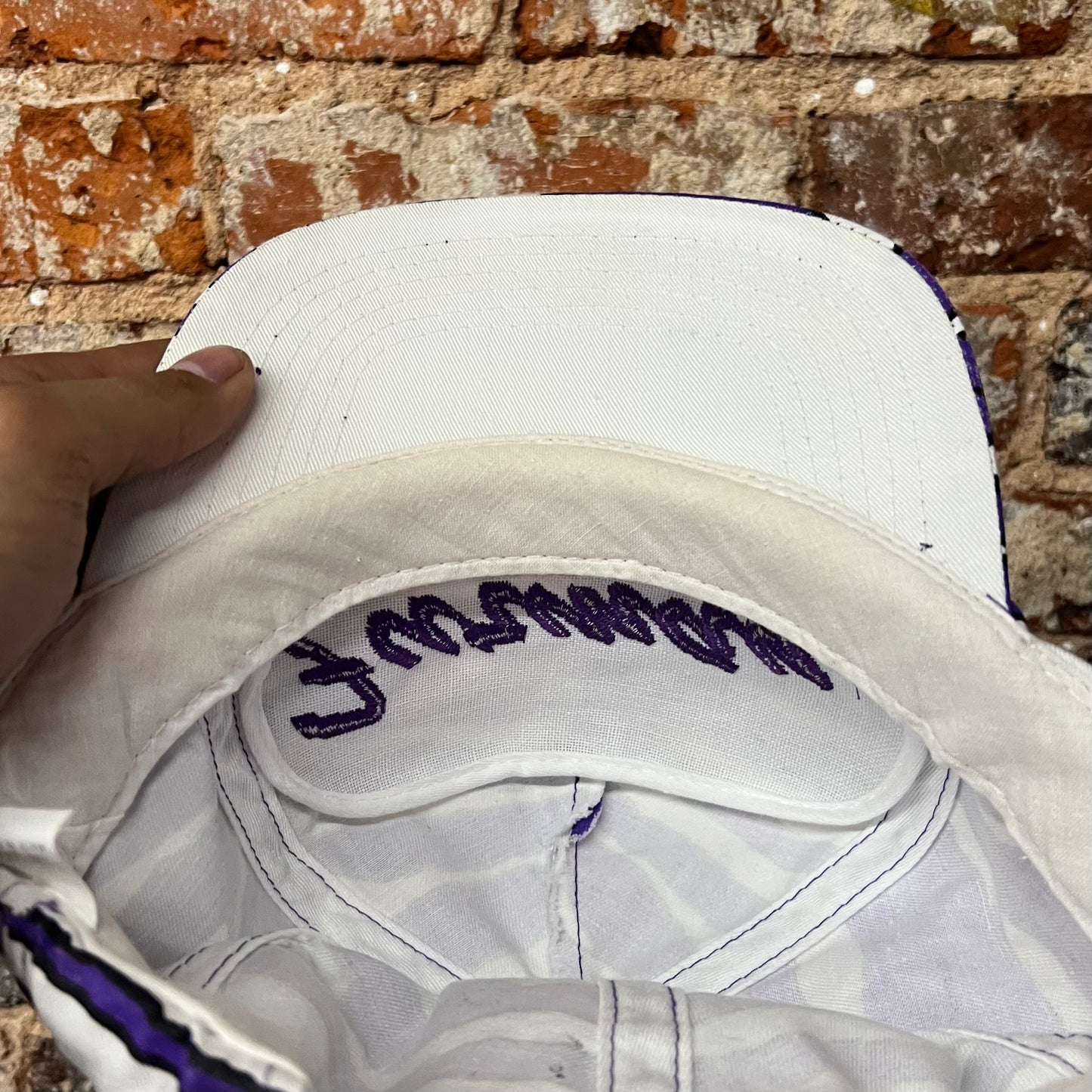 90’s Furman Paladins Script Zubaz Style SnapBack