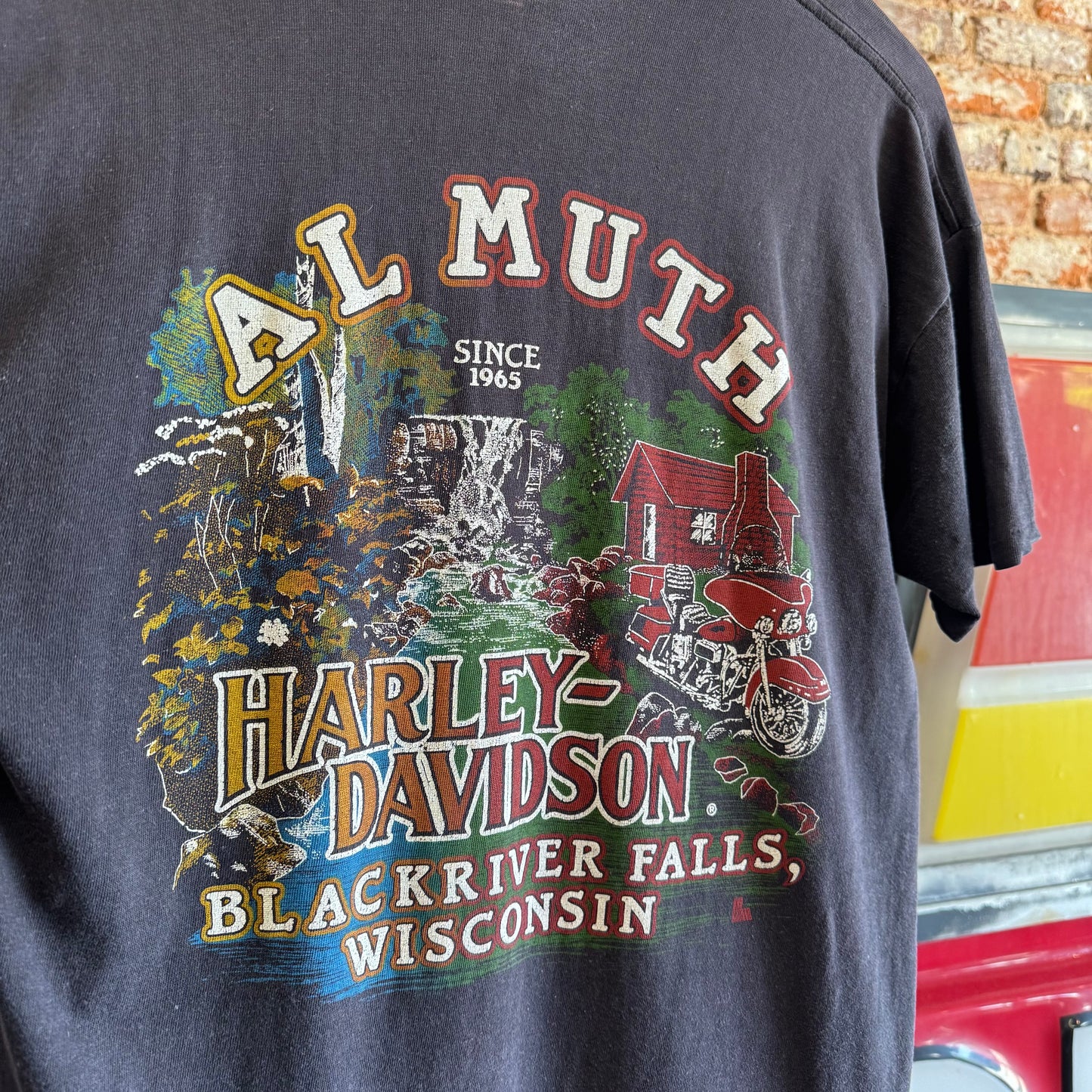1988 Harley Davidson “Black River Falls, Wisconsin” T-Shirt L
