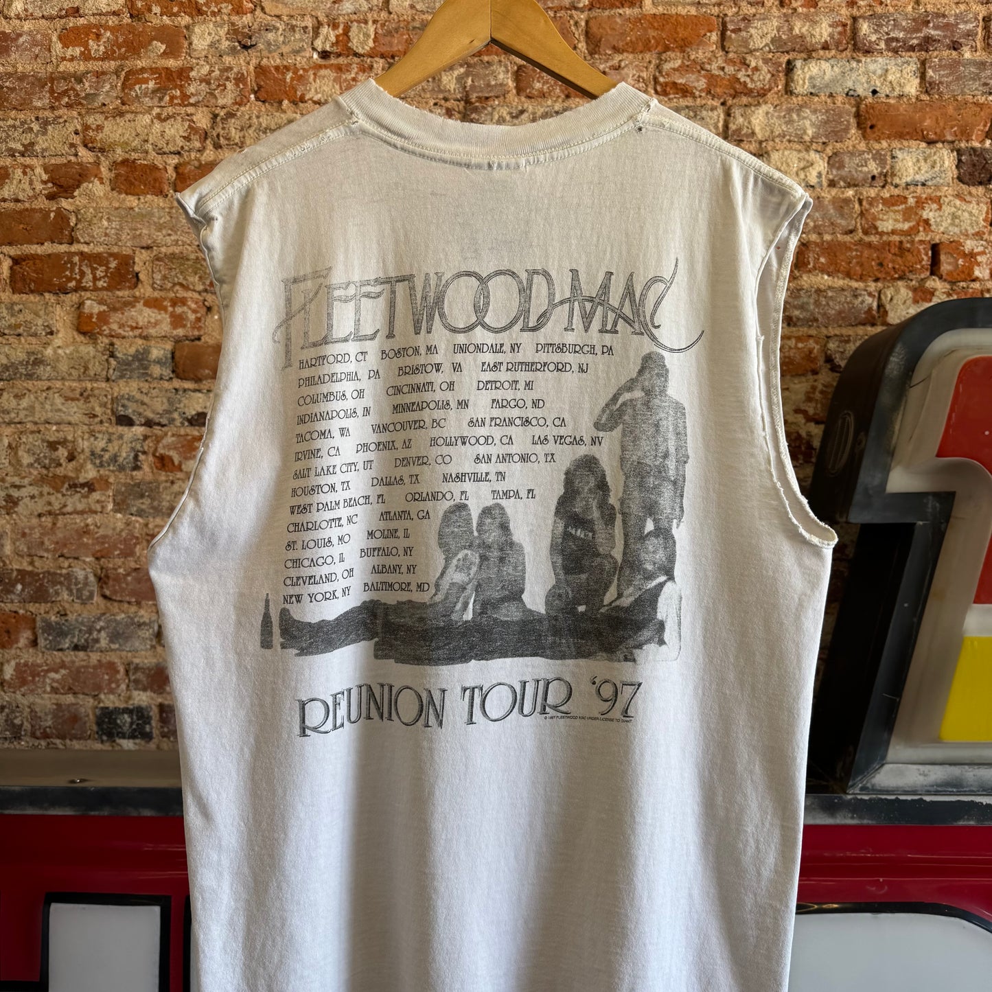 1997 “Fleetwood Mac” Reunion Tour cut off T-Shirt L