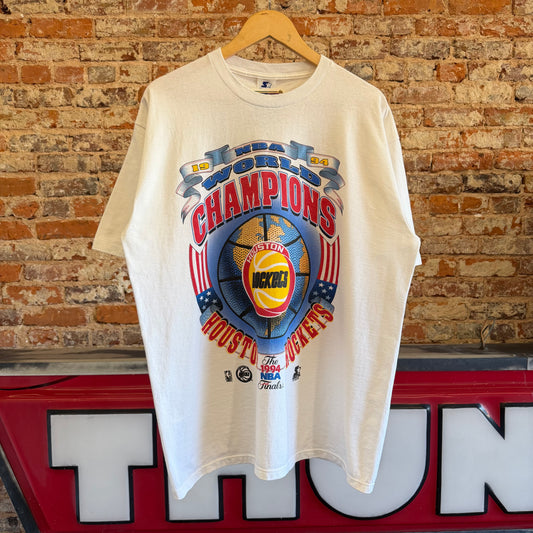 1994 Houston Rockets World Champs T-Shirt XL