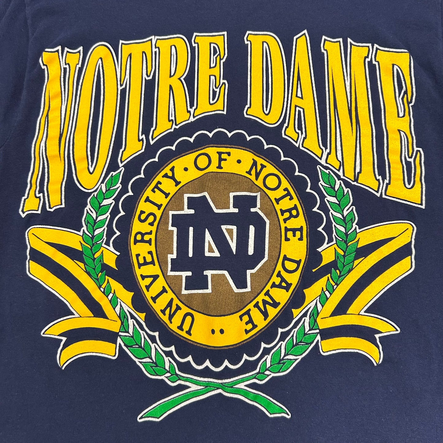 90’s Notre Dame Tshirt Sz M