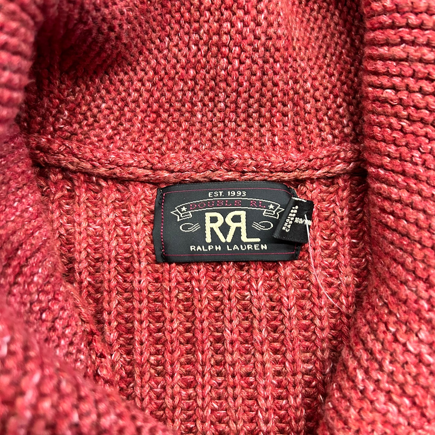 RRL Shawl Collar Cardigan Sz L