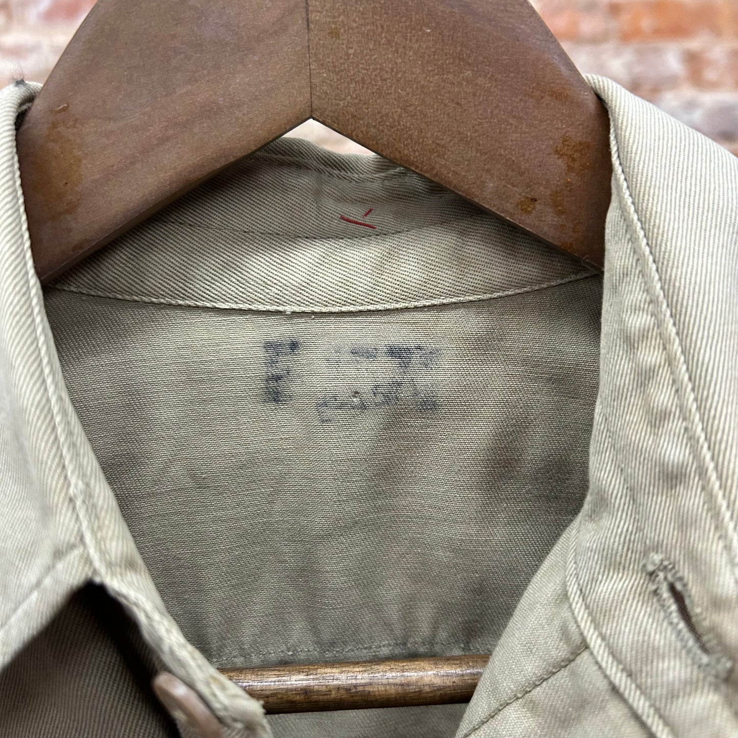 1940’s Military Cotton Twill Shirt