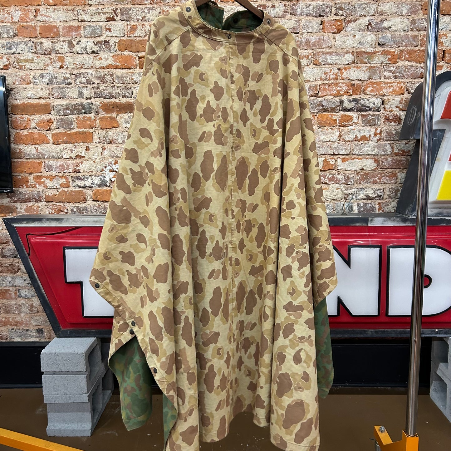 1940s US Marine Corps Frogskin Poncho