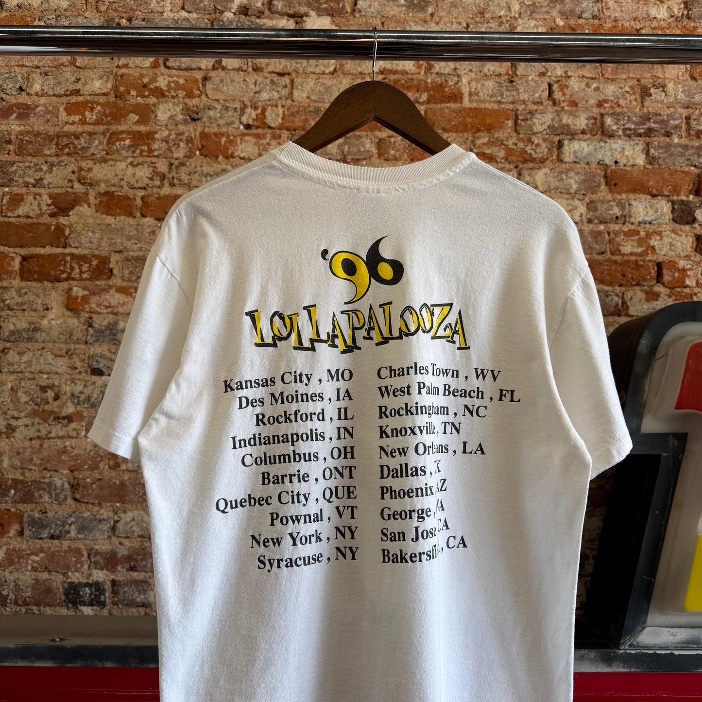 1996 Lollapalooza T-Shirt L