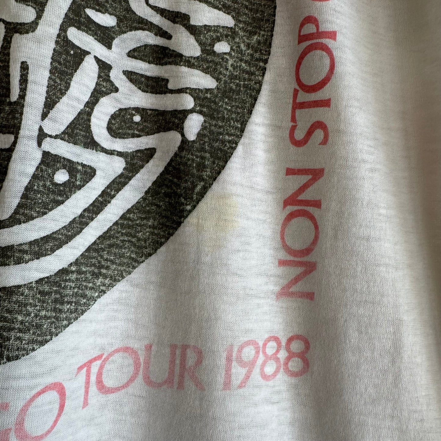 1988 Robert Plant “Non Stop Go” Tour T-Shirt XL