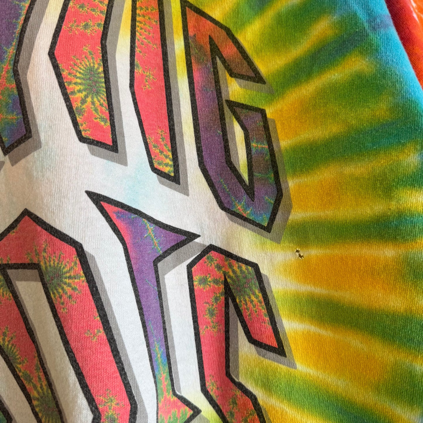 1994 Liquid Blue The Rolling Stones Tie Dye T-Shirt L