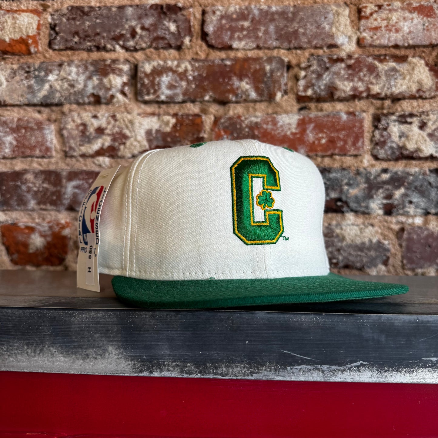90’s Boston Celtics New Era Fitted Hat 7 1/4