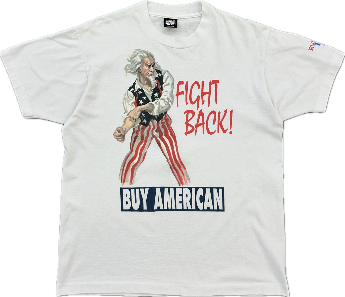 90’s Uncle Sam ‘Fight Back’ Tshirt Sz XL