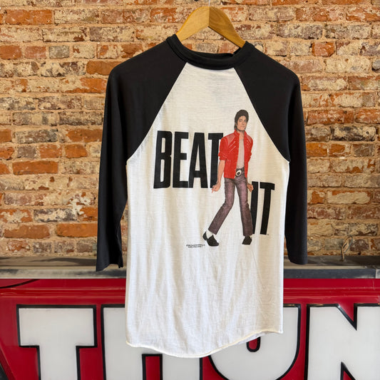 1984 Michael Jackson “Beat It” Raglan