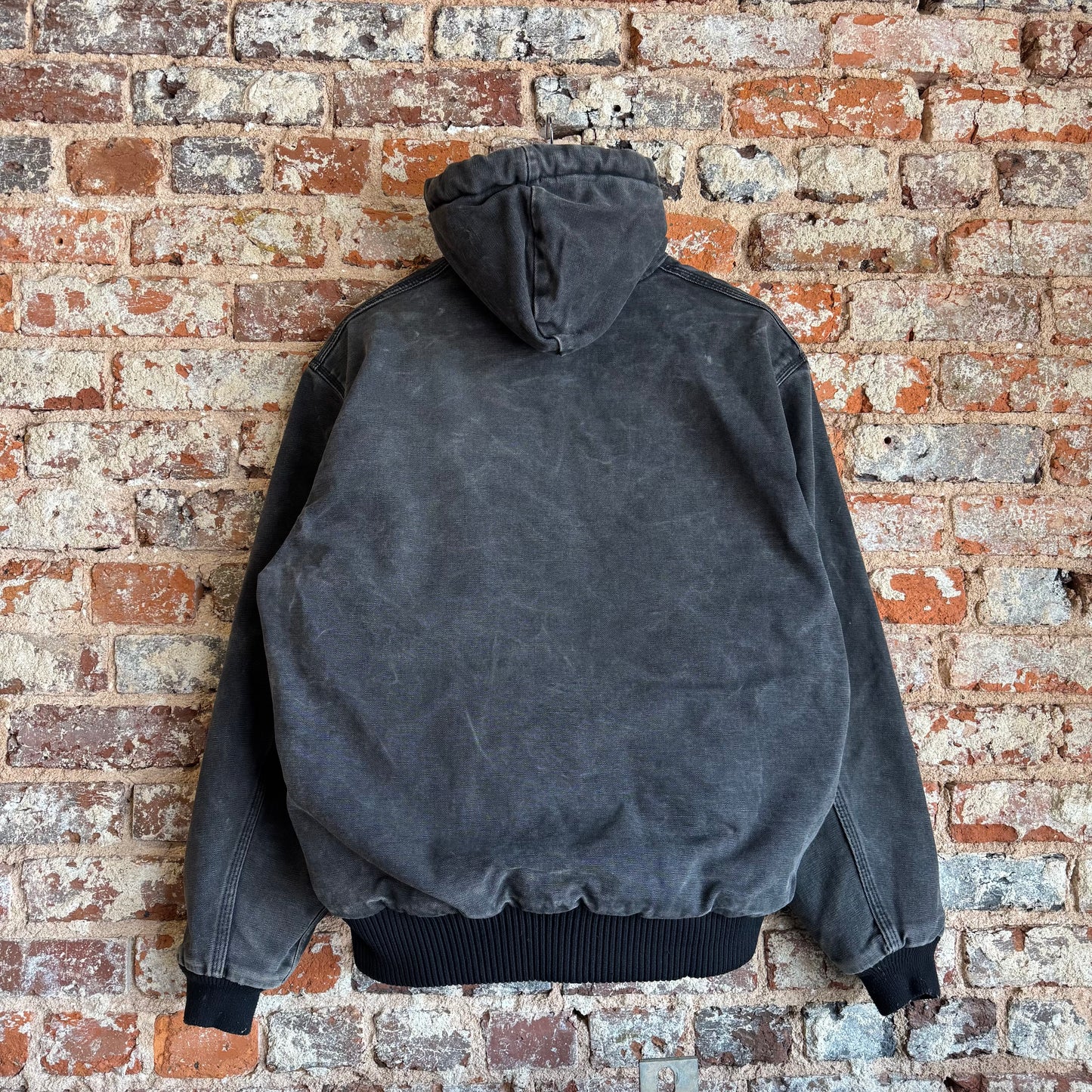 Vintage Hooded Carhartt Jacket M