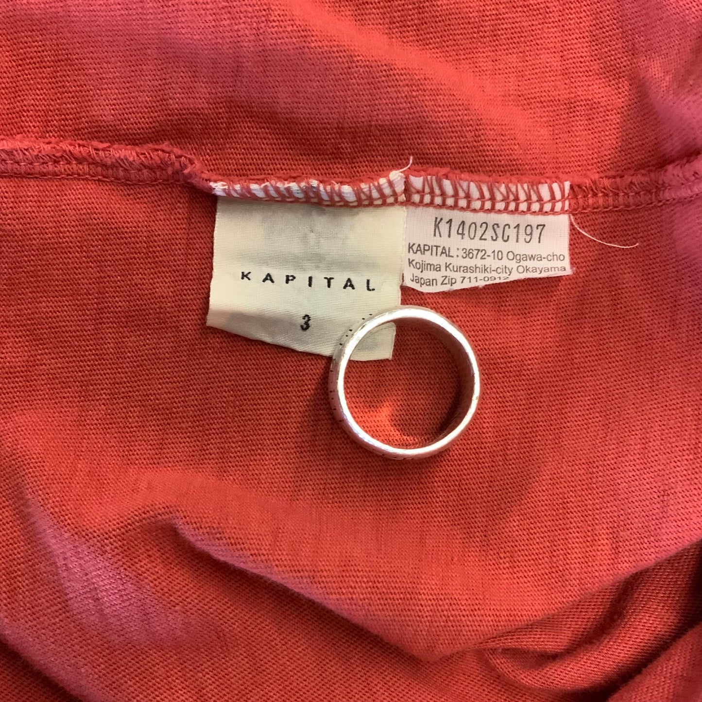 Kapital Pocket T Shirt Sz 3