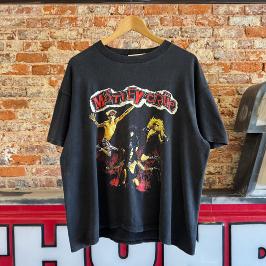 1991 Motley Crüe Band T-Shirt L
