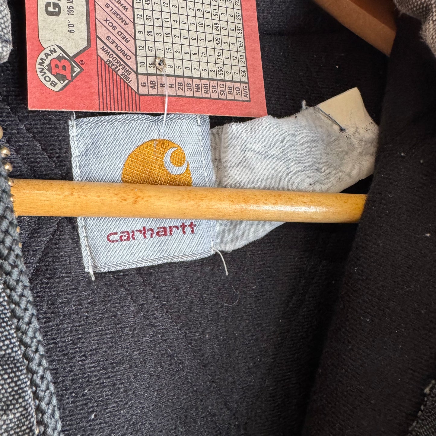 Vintage Hooded Carhartt Jacket M