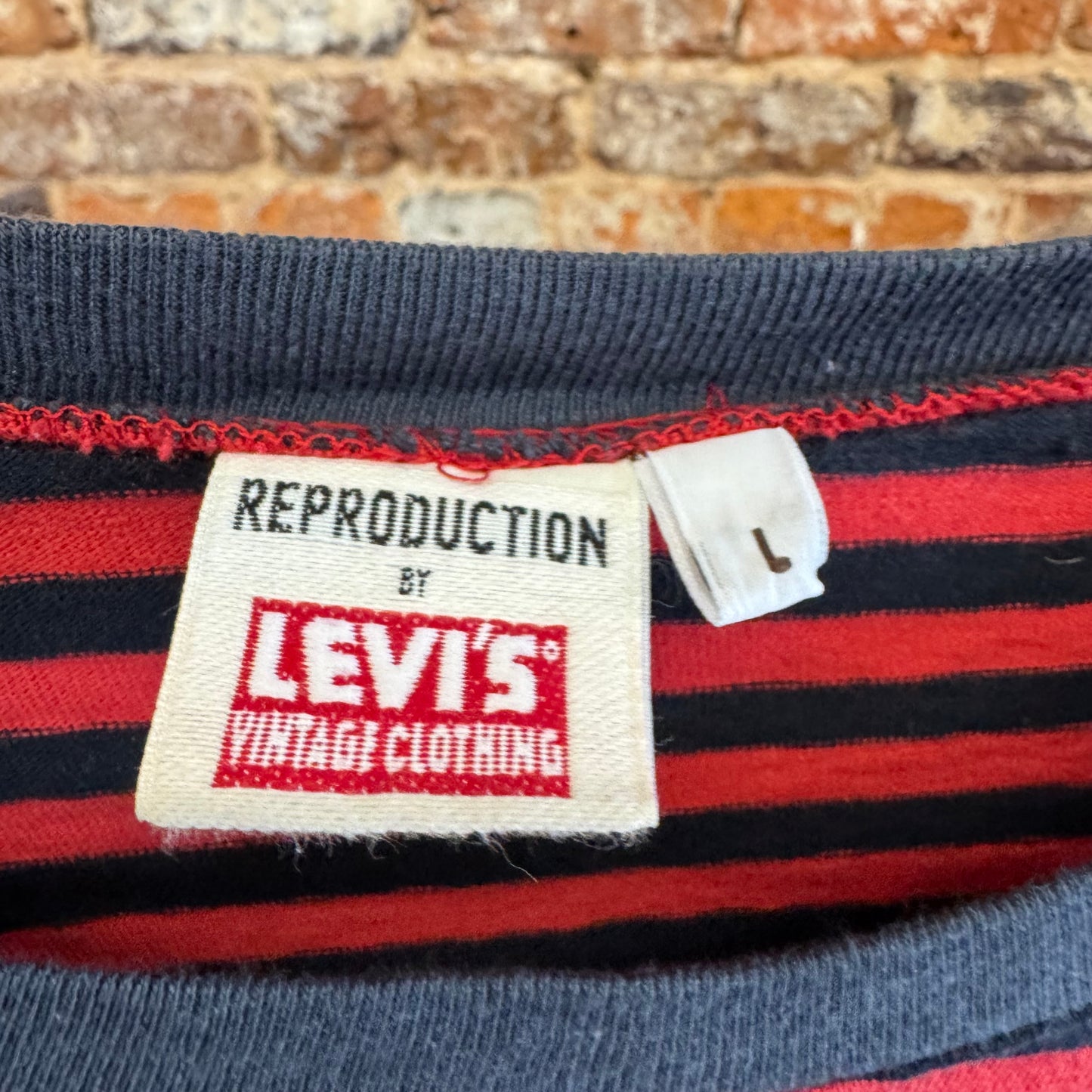 A/W 2004 Levi's Vintage Clothing “1% Free" long-sleeve Shirt L