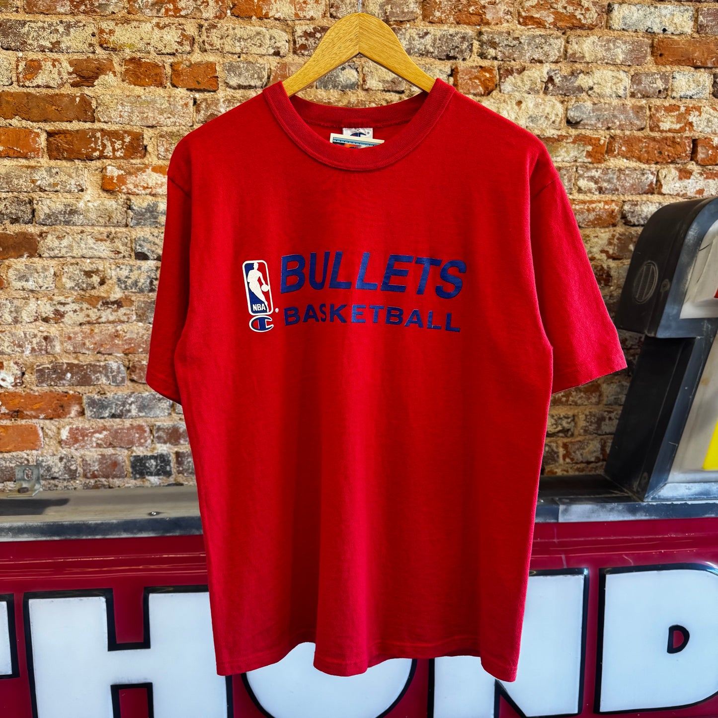 90s Champion “Washington Bullets” T-Shirt Medium