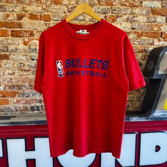 90s Champion “Washington Bullets” T-Shirt Medium