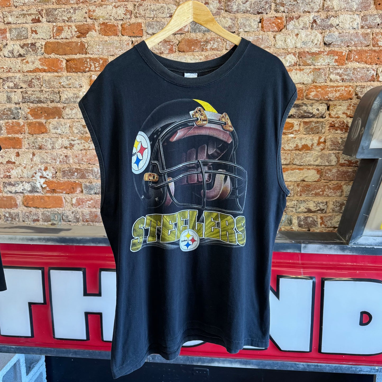 Vintage Pittsburgh Steelers NFL Tank XL