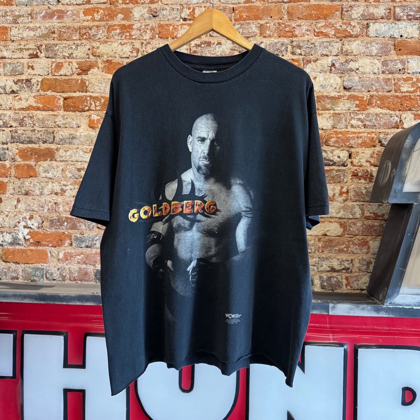 90s WCW Goldberg T-Shirt XL
