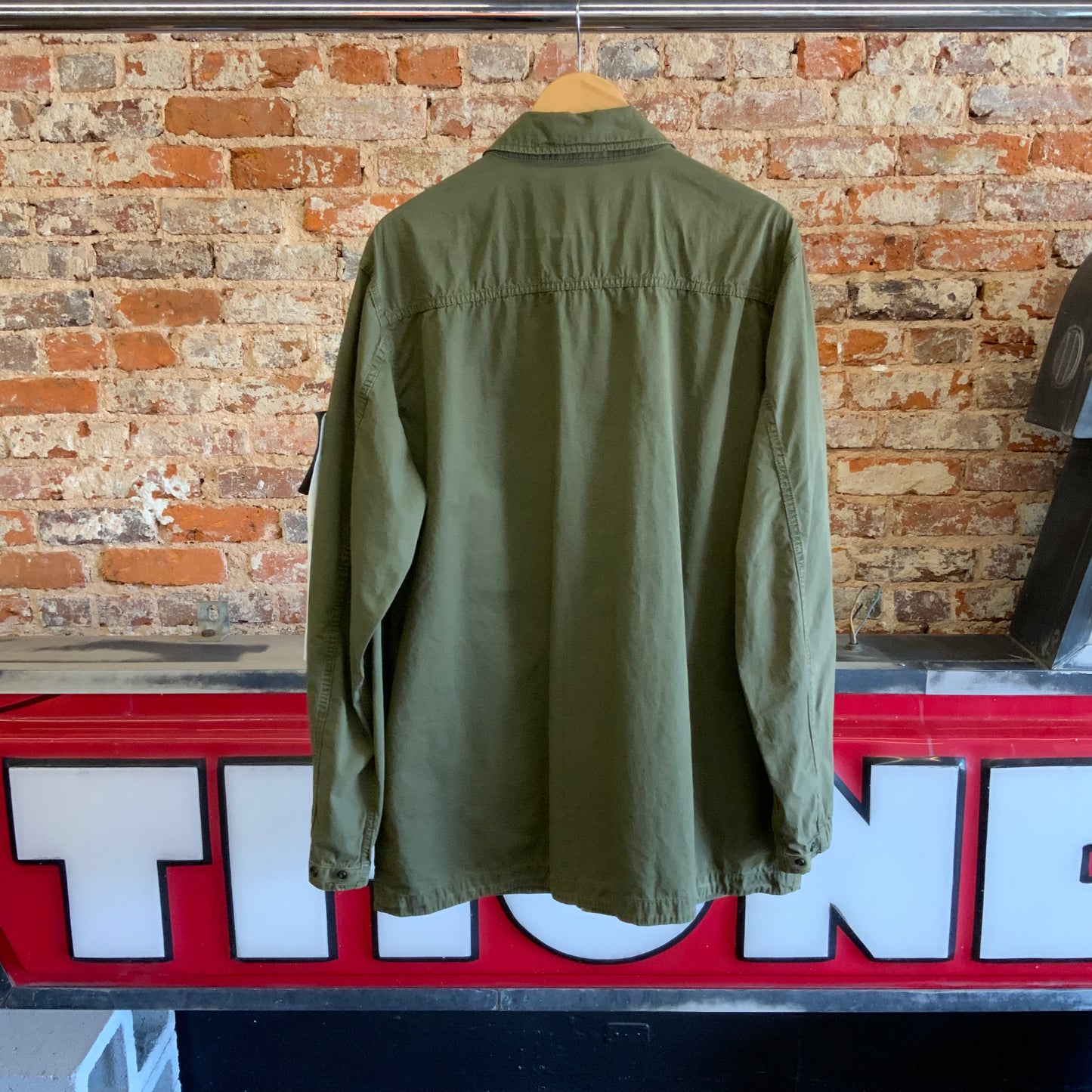 Stone Island Olive Tela Jacket Sz XXL