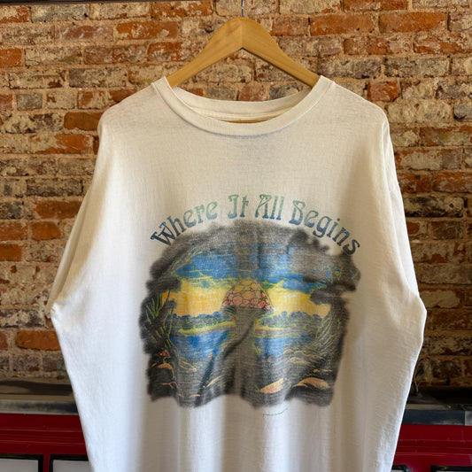 1995 Allman Brothers Band “Where it all Begins” Harley Logo T-Shirt