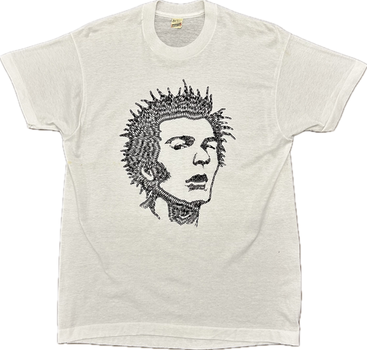 80’s Sid Vicious Safety Pin Tshirt Sz XL