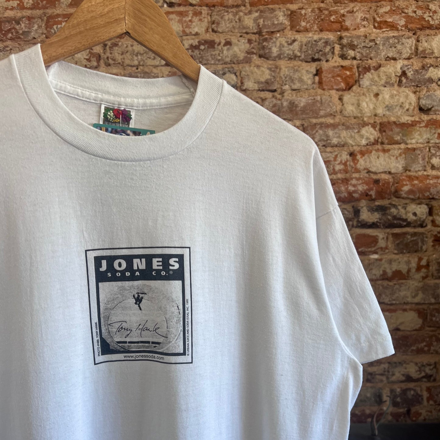 1995 Tony Hawk Jones Soda Promo T-shirt Size XL
