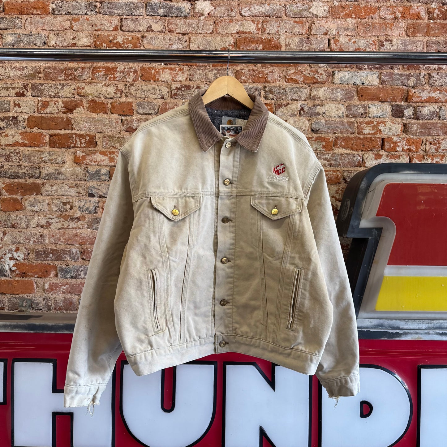 1990s Carhartt Trucker Jacket XL