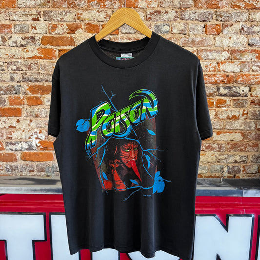 1988 Poison "Open Up and Say...Ahh!" Album Cover T-Shirt
