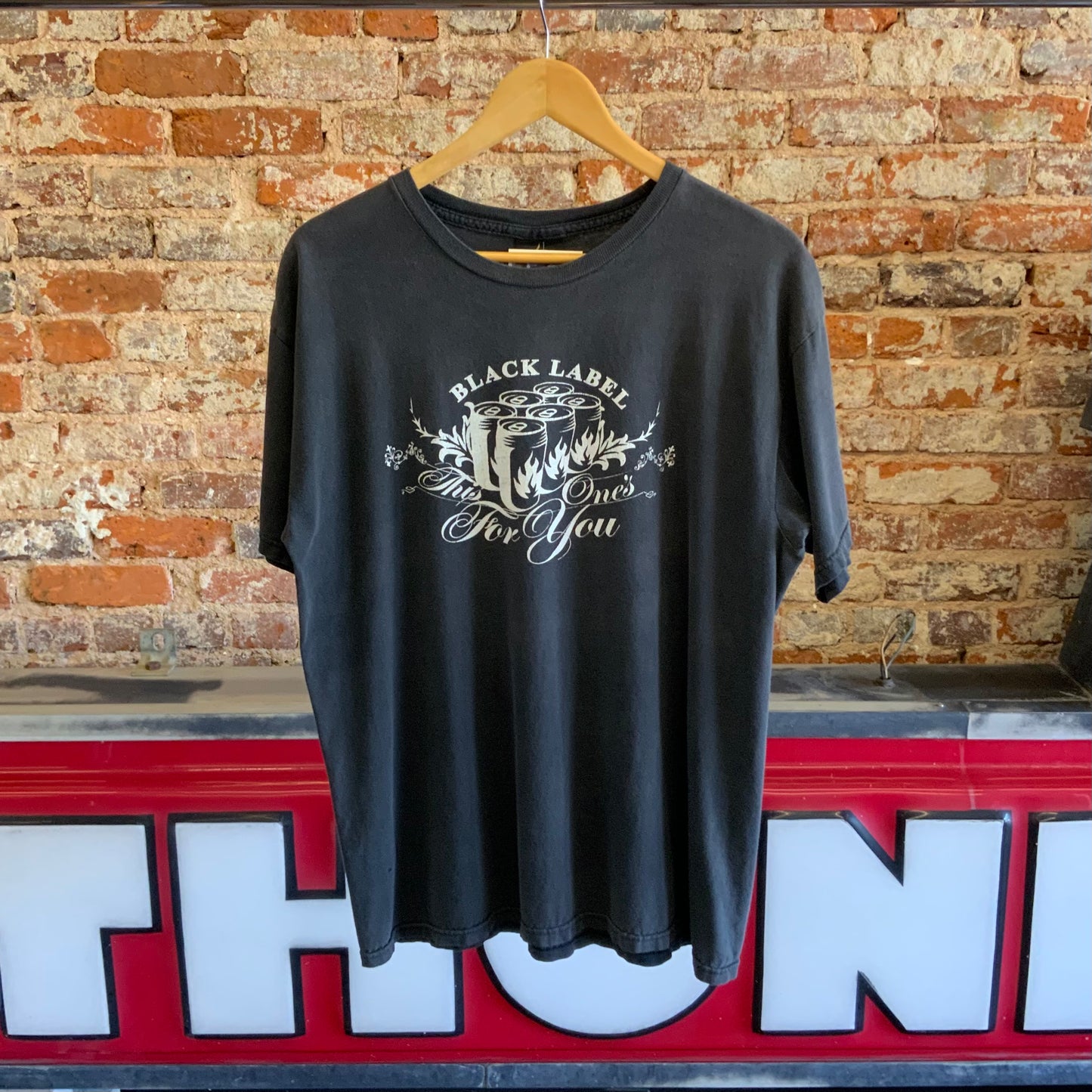 Vintage Black Label “This One’s For You” T shirt Sz L