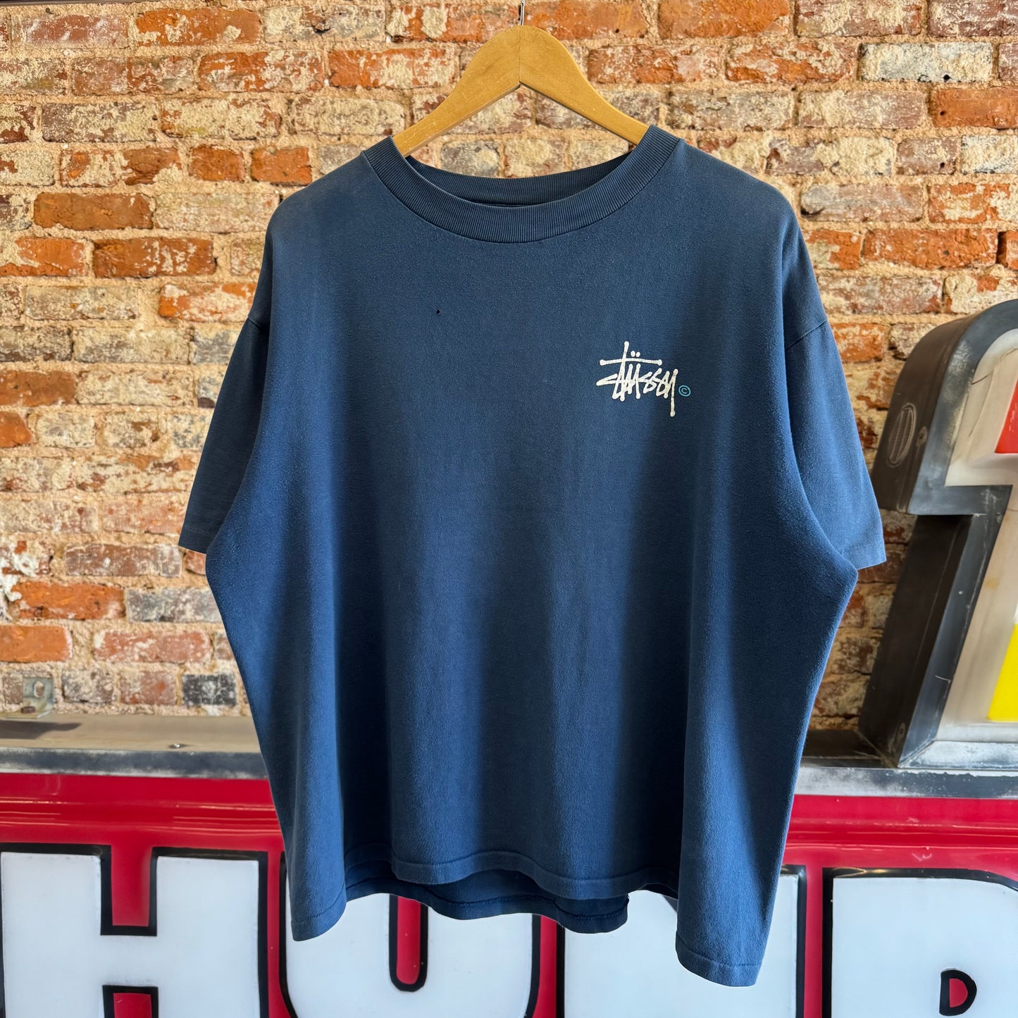 2000 Stussy Logo T-Shirt L