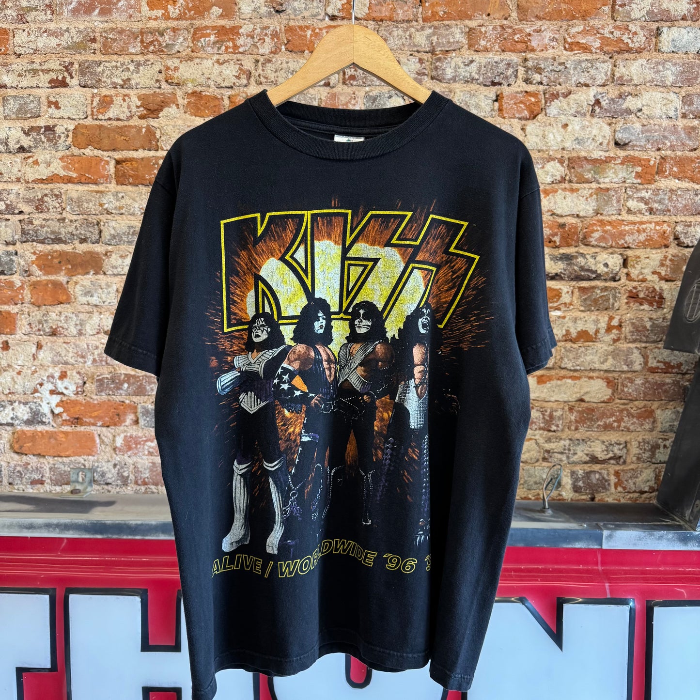 1996 KISS Alive/World Wide “I Was There” T- Shirt L