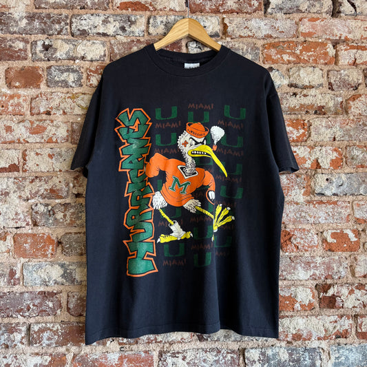 1990s Miami Hurricanes T-Shirt L