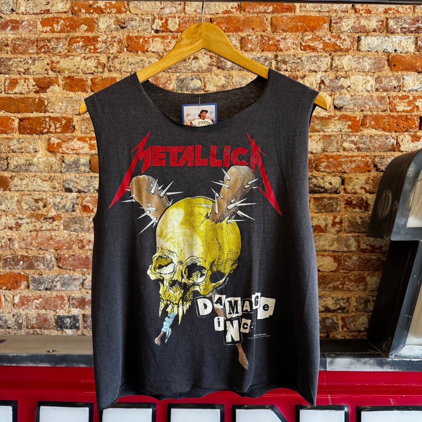 Vintage 1989 Metallica “Damage Inc.” Cutoff T shirt Sz L
