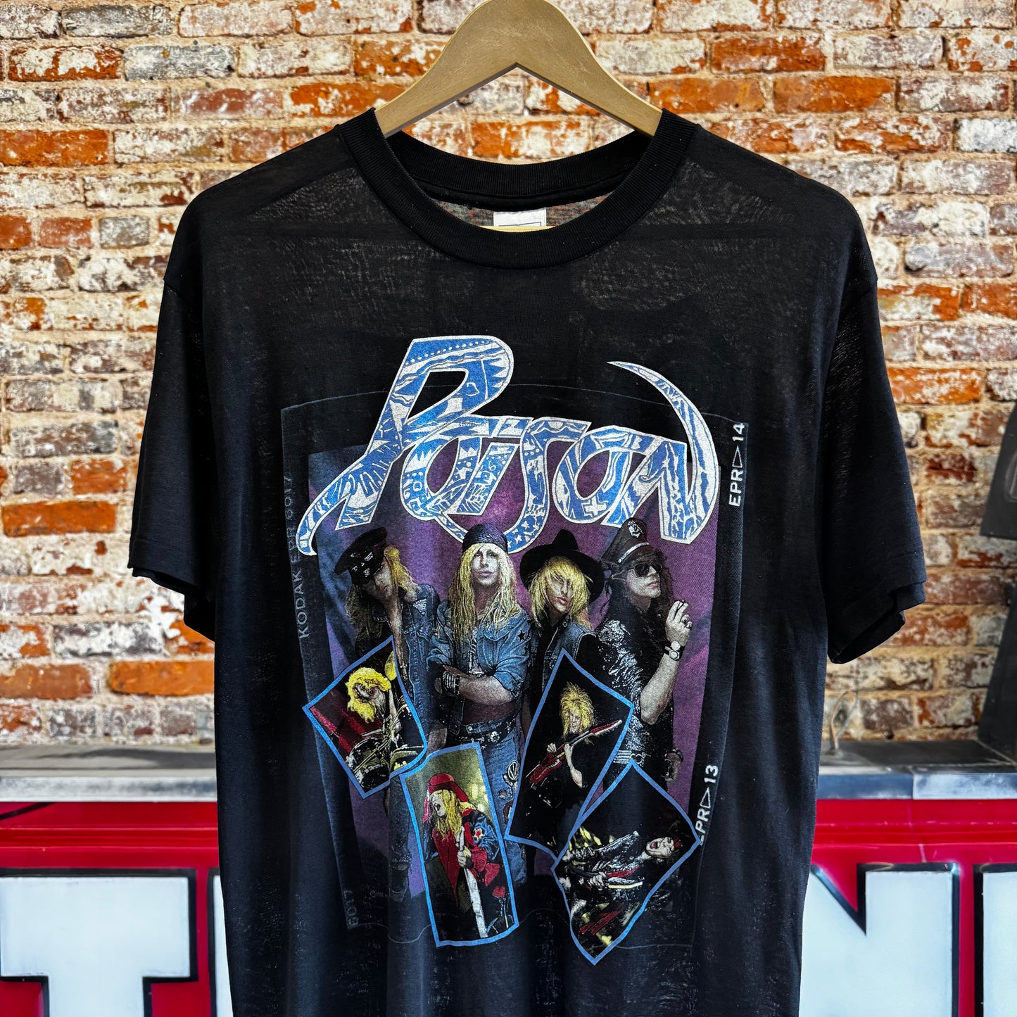 1988 Poison “Open Up and Say AHHHH” T-Shirt