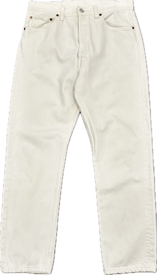 90’s Levi’s Women’s White 501 Sz 32x30