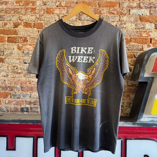 1994 Bike Week “Eagle Live to Ride • Ride to Live” T-Shirt L