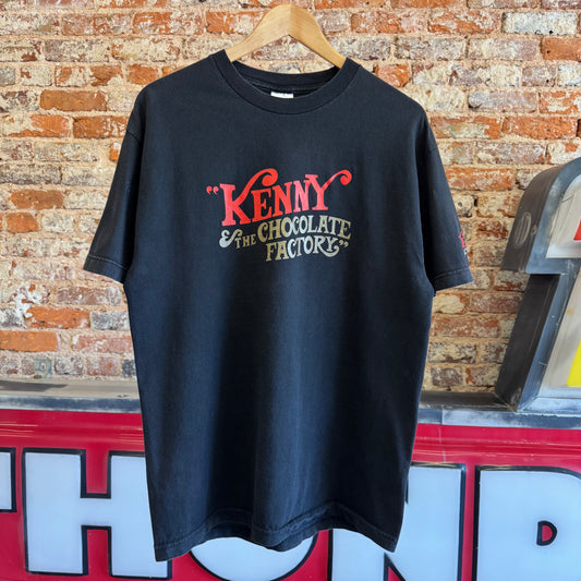 Y2K Chocolate Skateboard “Kenny & The Chocolate Factory” T-Shirt L