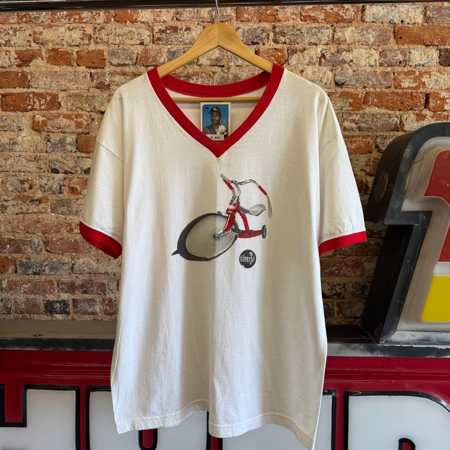 90s Levi’s Silver Tab Tricycle Ringer T-Shirt XL