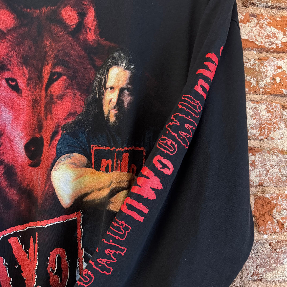1998 WWF NWO Kevin Nash Wolf T-Shirt XL