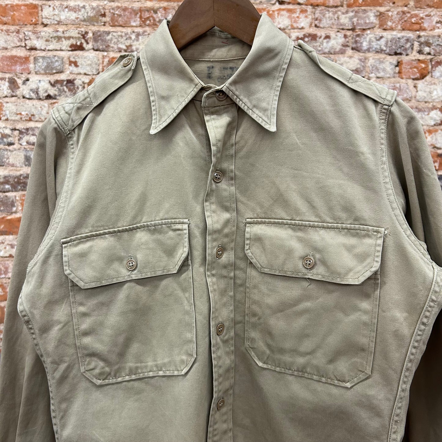 1940’s Military Cotton Twill Shirt