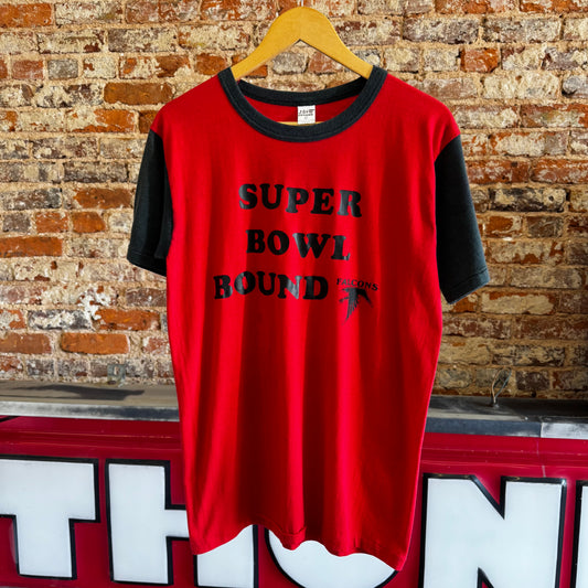 80s Atlanta Falcons “Super Bowl Bound” T-Shirt Large