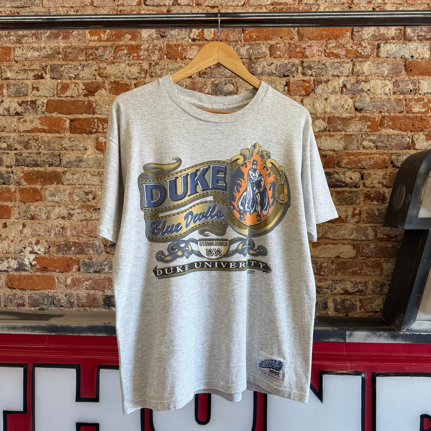 1990s Duke “Blue Devils” T-Shirt L