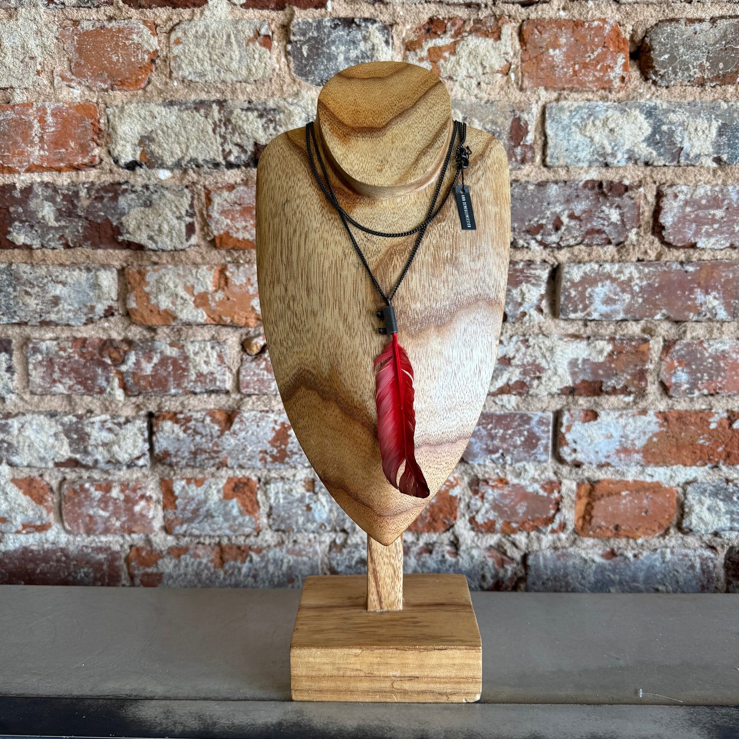 Ann Demeulemeester Feather Necklace